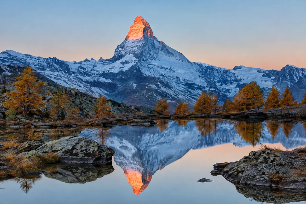 Alpenglow on the Matterhorn