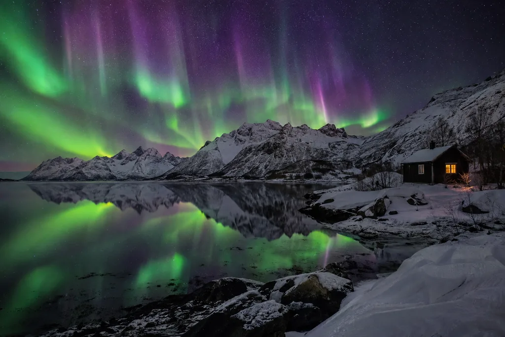 Aurora over Still Water