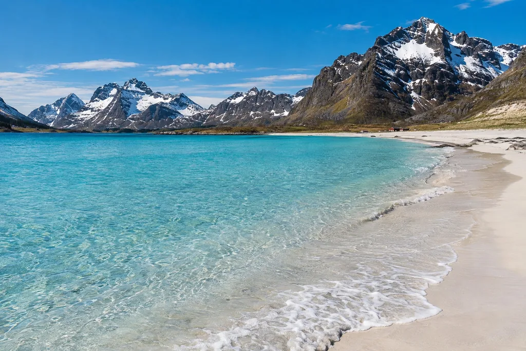 Haukland in Clear Weather
