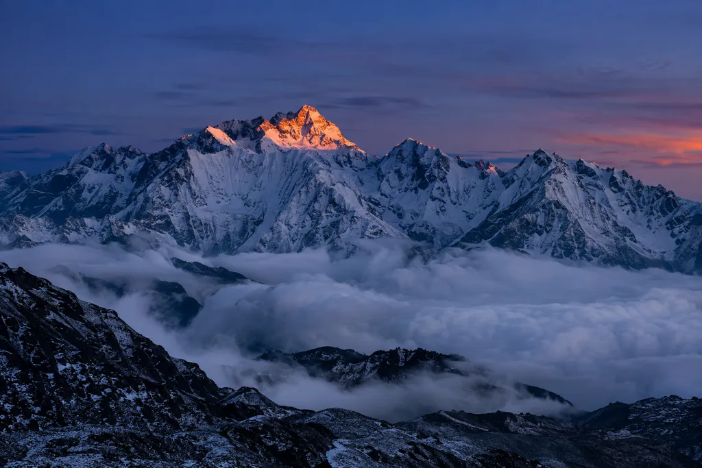The Ridge at Blue Hour