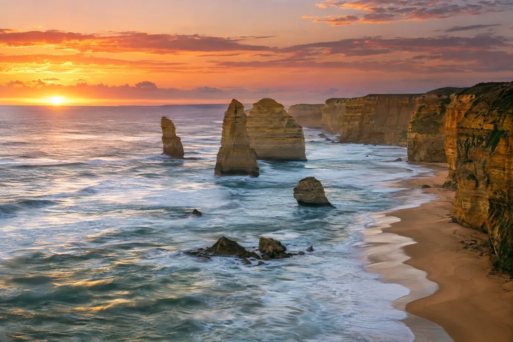 Twelve Apostles at First Light